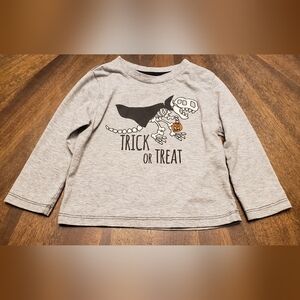 Gray Infant Halloween Shirt Size 18 Months